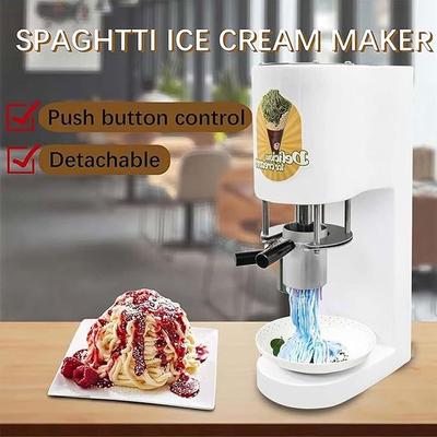 Softeismaschine mieten & vermieten - Spaghettieis Maschine Nudeleis Maschine Softeis 80 W Eismaschine für professionelles Spaghettieis in Elsdorf (Rheinland)