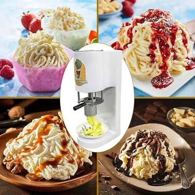 Softeismaschine mieten & vermieten - Spaghettieis Maschine Nudeleis Maschine Softeis 80 W Eismaschine für professionelles Spaghettieis in Elsdorf (Rheinland)