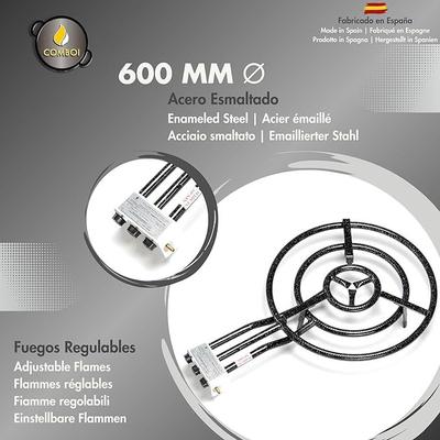 Koch- & Backgeräte mieten & vermieten - Paella-Set Paella-Brenner-Set Butangas 70 cm Paella-Pfanne 90 cm Gasregler Schlauchhalterung in Elsdorf (Rheinland)