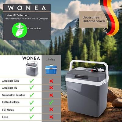 Campingzubehör mieten & vermieten - Kühlbox 32L elektrisch 12V + 230V Kühlen und Heizen elektrische Kühlbox Thermoelektrische Kühlbox in Elsdorf (Rheinland)