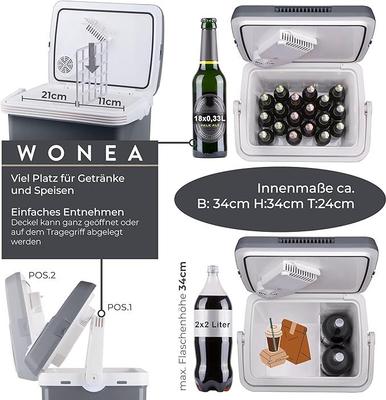 Campingzubehör mieten & vermieten - Kühlbox 32L elektrisch 12V + 230V Kühlen und Heizen elektrische Kühlbox Thermoelektrische Kühlbox in Elsdorf (Rheinland)