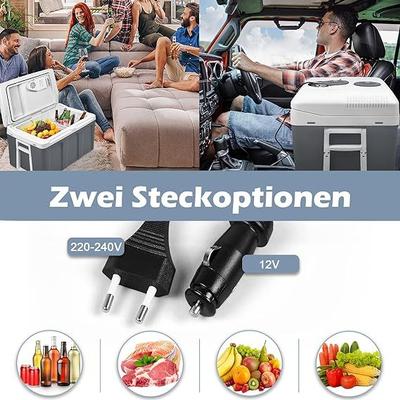 Campingzubehör mieten & vermieten - Kühlbox 48 L mit Rollen tragbarer Mini Kühlschrank 12V 220V thermoelektrische Kühlbox mit Kühl- und in Elsdorf (Rheinland)