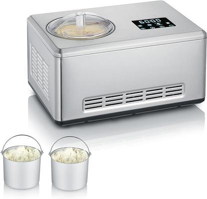 Softeismaschine mieten & vermieten - Creammaker Eismaschine Cream Maker 2 l mit Joghurtfunktion Edelstahl 180 Watt mit 2 x 2 L Behälter in Elsdorf (Rheinland)