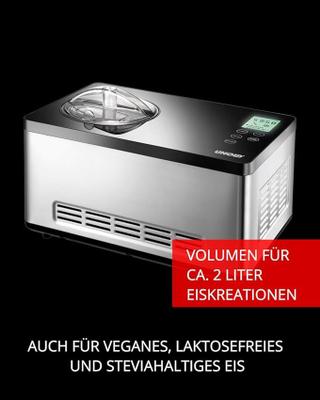 Softeismaschine mieten & vermieten - Private Eismaschine 2 L Softeis Streicheis Eisbällchen mit digitalem Timer in Elsdorf (Rheinland)