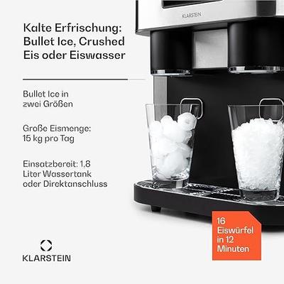 Eiswürfelmaschine mieten & vermieten - Eiswürfel-Maschine Mini-Eiswürfelmaschine 1,8 L Eiswürfelbereiter Crushed Ice und Bullet Ice in Elsdorf (Rheinland)