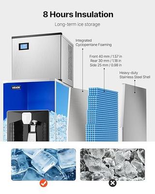 Eiswürfelmaschine mieten & vermieten - Eisspender Eisvorratsbehälter Eiswürfelmaschine 80 kg Kapazität 9 kg/min automatische Eisausgabe in Elsdorf (Rheinland)