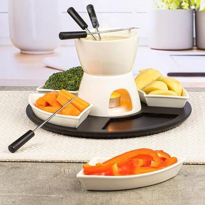 Koch- & Backgeräte mieten & vermieten - Fondue-Set Schokoladenfondue Käsefondue Schokoladenschmelze Käseschmelze 11-teilig in Elsdorf (Rheinland)