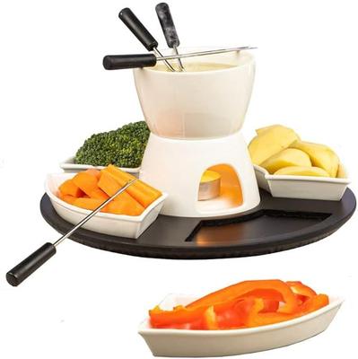 Koch- & Backgeräte mieten & vermieten - Fondue-Set Schokoladenfondue Käsefondue Schokoladenschmelze Käseschmelze 11-teilig in Elsdorf (Rheinland)