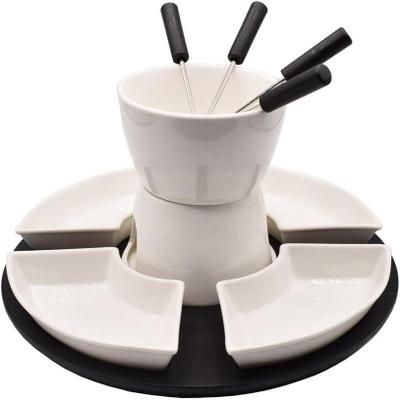 Koch- & Backgeräte mieten & vermieten - Fondue-Set Schokoladenfondue Käsefondue Schokoladenschmelze Käseschmelze 11-teilig in Elsdorf (Rheinland)