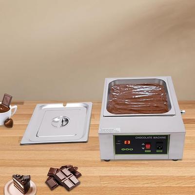 Koch- & Backgeräte mieten & vermieten - Schokoladenschmelztopf 1000 Watt 0-95 °C einstellbar kommerzieller 8kg Schokoladenbrunnen Wasserbad in Elsdorf (Rheinland)