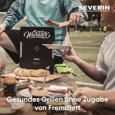 Grill & Ofen mieten & vermieten - Wurstbräter Wurstgrill Wurstmaschine Wurstmaker schwarz abnehmbare Wurstablage [Energieklasse B] in Elsdorf (Rheinland)