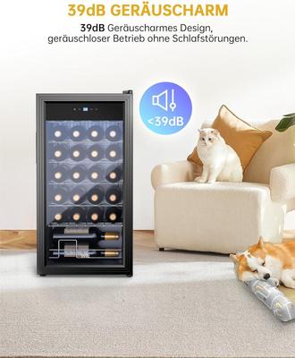 Kühlschrank mieten & vermieten - Weinkühlschrank Weinflaschenkühlschrank Weinschrank Kühlschrank mit Glastüre 28 Flaschen 82 L in Elsdorf (Rheinland)