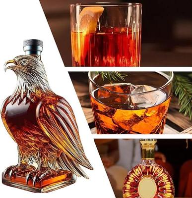 Tischdekoration mieten & vermieten - Whiskyflasche Adler Eagle Whisky-Dekanter Tischdekor Dekoration Whisky Eagle Glas-Dekanter in Elsdorf (Rheinland)