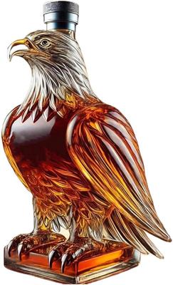 Tischdekoration mieten & vermieten - Whiskyflasche Adler Eagle Whisky-Dekanter Tischdekor Dekoration Whisky Eagle Glas-Dekanter in Elsdorf (Rheinland)