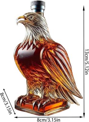 Tischdekoration mieten & vermieten - Whiskyflasche Adler Eagle Whisky-Dekanter Tischdekor Dekoration Whisky Eagle Glas-Dekanter in Elsdorf (Rheinland)