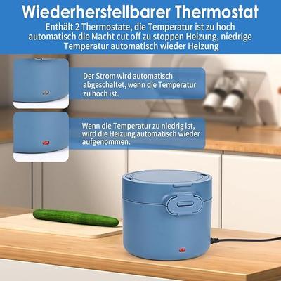 Campingzubehör mieten & vermieten - Thermobehälter 1000 ml elektrische Lunchbox Speisenwärmer Warmhaltebehälter 3 in 1 12V/24V/220V in Elsdorf (Rheinland)