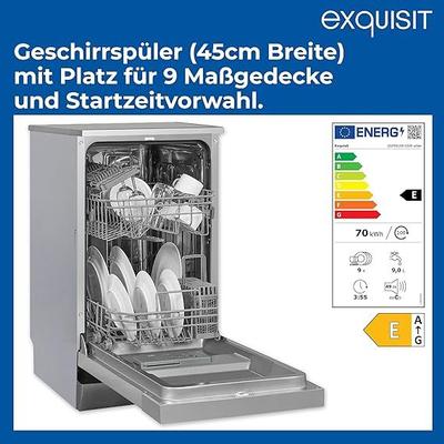 Geschirrspüler mieten & vermieten - Geschirrspüler Spülmaschine Geschirrspülmaschine 45 cm 9 Maßgedecke 9 Liter Startzeitvorwahl Power in Elsdorf (Rheinland)