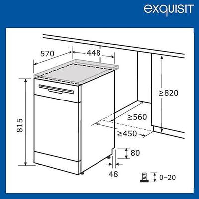 Geschirrspüler mieten & vermieten - Geschirrspüler Spülmaschine Geschirrspülmaschine 45 cm 9 Maßgedecke 9 Liter Startzeitvorwahl Power in Elsdorf (Rheinland)