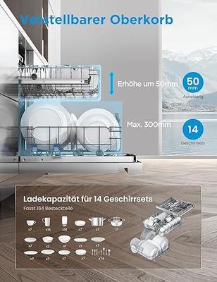 Geschirrspüler mieten & vermieten - Geschirrspülmaschine Geschirrspüler Spülmaschine 60 cm freistehend 14 Maßgedecke 8 Programme WLAN in Elsdorf (Rheinland)