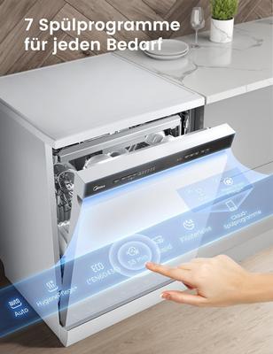 Geschirrspüler mieten & vermieten - Geschirrspülmaschine Geschirrspüler Spülmaschine 60 cm freistehend 14 Maßgedecke 8 Programme WLAN in Elsdorf (Rheinland)