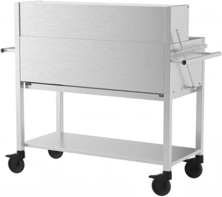 Grill & Ofen mieten & vermieten - Gastrogrill Gastro Holzkohlegrill Profigrill Edelstahlgrill XXL Grill Holzkohle 4 Lenkrollen 8 mm in Elsdorf (Rheinland)