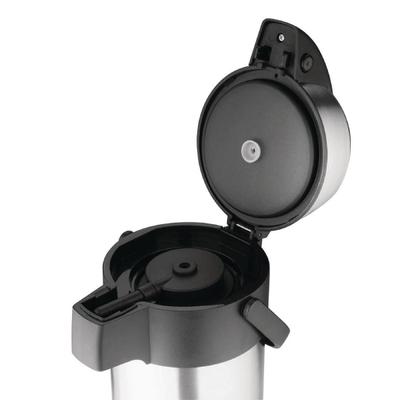 Bar Theke mieten & vermieten - Teekanne Pumpkanne Kaffeekanne Thermoskanne Isolierkanne Airpot 5L 445 x 172 mm Edelstahl Infuser in Elsdorf (Rheinland)