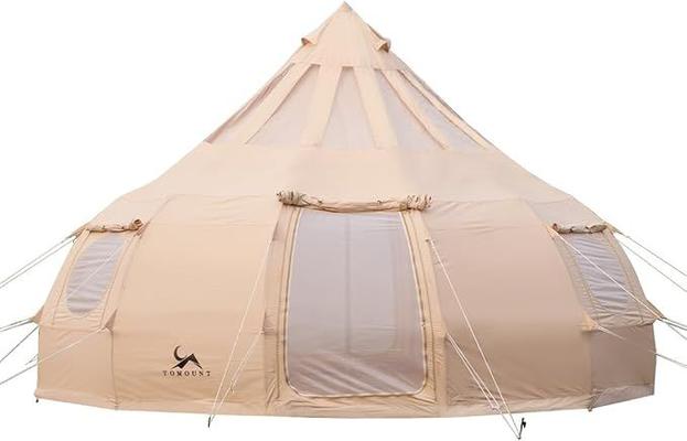 Camping Zelte mieten & vermieten - Tipizelt Jurtenzelt Familienzelt Zwiebelzelt Canvas-Zelt 8-Personen 5x3,15m Segeltuch Pyramidenzelt in Elsdorf (Rheinland)