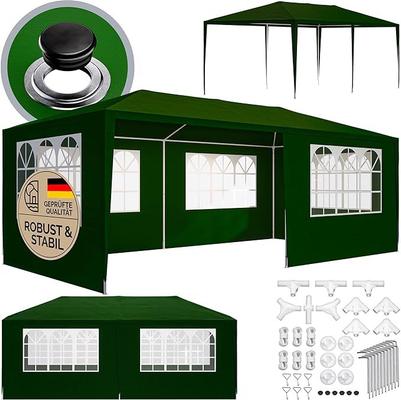 Festzelt mieten & vermieten - Festzelt 3 x 6 Festivalzelt Partyzelt Gartenzelt Pavillon UV-Schutz 18 m² Dachösen Fenster in Elsdorf (Rheinland)