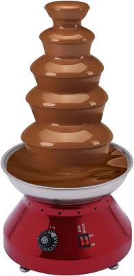 Schokobrunnen mieten & vermieten - Schokobrunnen Profi Schokoladenbrunnen Schokoschmelze Schokoladenschmelze 3500 g Edelstahl 5 Ebenen in Elsdorf (Rheinland)