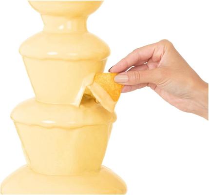 Schokobrunnen mieten & vermieten - Schokobrunnen 6 kg Schokoladenbrunnen Schokofontäne Schokolade 250 Watt 5 Etagen 30 - 110°C in Elsdorf (Rheinland)