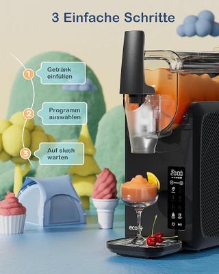 Slush Eis Maschine mieten & vermieten - Slushie-Maschine 24-Stunden-Timer Selbstreinigung Kindersicherung 5 Programme Slushie Cocktail in Elsdorf (Rheinland)