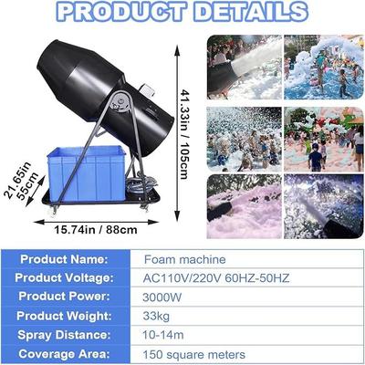Schaummaschine mieten & vermieten - Party-Schaummaschine Schaummaschine 3000 Watt 10 – 14 m für Partys Bühnenschaummaschine in Elsdorf (Rheinland)