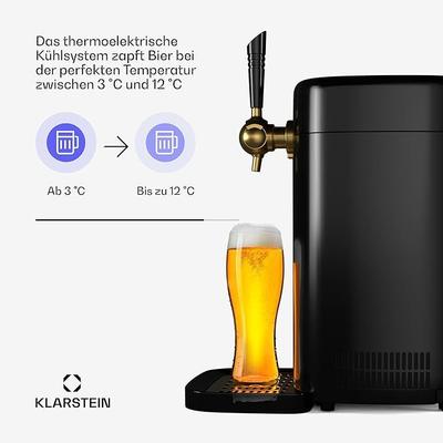 Zapfanlage mieten & vermieten - Bierzapfanlage 5L Zapfanlage CO₂-Drucksystem thermoelektrisches Kühlsystem Temperaturregelung in Elsdorf (Rheinland)