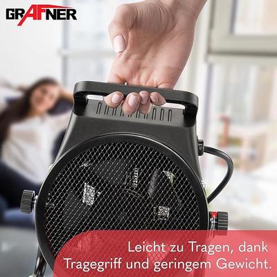 Campingzubehör mieten & vermieten - Stromheizung Elektroheizung Elektroheizer Zeltheizung Heizlüfter mit 2000 Watt 2 KW 3 Heizstufen in Elsdorf (Rheinland)