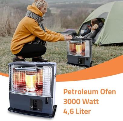 Campingzubehör mieten & vermieten - Petroleumheizer 3000 Watt 15 Stunden mit Handpumpe Heizgerät für Outdoor Camping Garten Terrasse in Elsdorf (Rheinland)