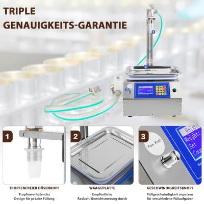 Schankanlage mieten & vermieten - Pastenabfüllmaschine Abfüllmaschine Flaschenabfüllmaschine Flüssigkeitsabfüllmaschine 7 L/Min 1000g in Elsdorf (Rheinland)