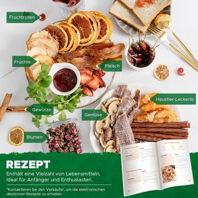 Buffetzubehör mieten & vermieten - Dörrgerät Dörrautomat trocknen Obst Früchten Gemüse u.a. Edelstahl 1000 Watt 10 Stufen mit 30-90°C in Elsdorf (Rheinland)