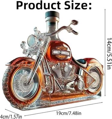 Cocktailbar mieten & vermieten - Motorrad-Whisky-Dekanter Whisky-Liebhaber Glasflasche lustige Trinkflasche Whisky Champagner Wodka in Elsdorf (Rheinland)