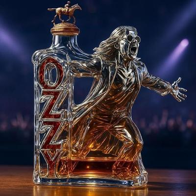 Cocktailbar mieten & vermieten - Whiskey Dekanter Skulpturen Statue – 300 ml Weindekanter Whisky-Dekanter-Skulptur in Rockband-Form in Elsdorf (Rheinland)