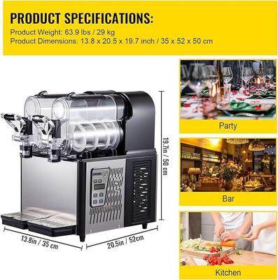 Slush Eis Maschine mieten & vermieten - Smoothie-Maschine Slusheis-Maschine 2 x 3 l elektrische Schneeschmelz-Slush-Smoothie-Maschine in Elsdorf (Rheinland)