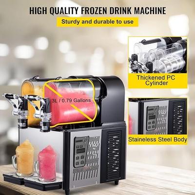 Slush Eis Maschine mieten & vermieten - Smoothie-Maschine Slusheis-Maschine 2 x 3 l elektrische Schneeschmelz-Slush-Smoothie-Maschine in Elsdorf (Rheinland)