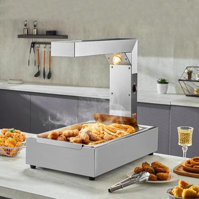 Buffetzubehör mieten & vermieten - Warmhaltegerät Pommeswärmer Wärmebrücken-Speisenwärmer 50°C Pommer-Frites-Pfanne 605 x 343 x 555 mm in Elsdorf (Rheinland)