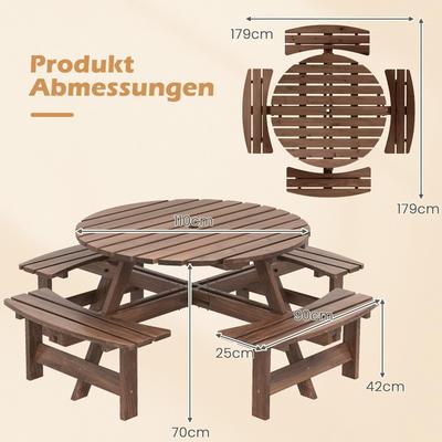Bierzeltgarnitur mieten & vermieten - Picknicktisch-Set Gartentisch Campingtisch Gartenmöbel Bierzeltgarnitur Terrassenmöbel Sitzgruppe in Elsdorf (Rheinland)