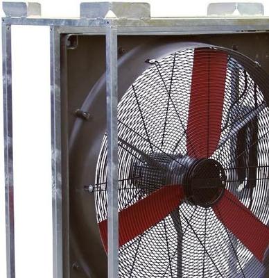 Windmaschine mieten & vermieten - Windmaschine Sturmfront Industrieventilator Bühnenventilator 20.000 m³/h Wurfweite 58 m Normalstrom in Elsdorf (Rheinland)
