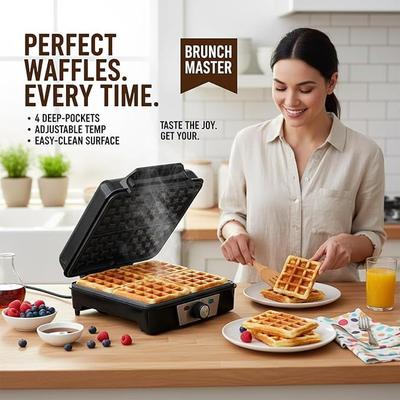 Waffeleisen mieten & vermieten - Miniwaffeleisen Waffeleisen Mini Waffeleisen Waffle Pancake Maker Maschine klassisch für 4 Waffeln in Elsdorf (Rheinland)