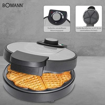 Waffeleisen mieten & vermieten - Waffelautomat Waffeleisen Herzform Antihaftbeschichtung 1000 Watt mit Überhitzungsschutz in Elsdorf (Rheinland)