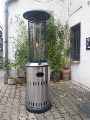 Heizstrahler & Heizpilz mieten & vermieten - Gas Terrassenfeuer Vulcano in Dresden