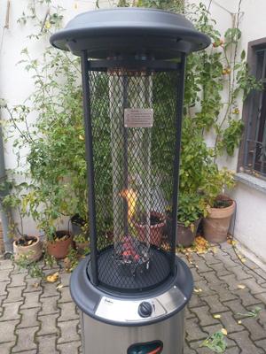 Heizstrahler & Heizpilz mieten & vermieten - Gas Terrassenfeuer Vulcano in Dresden