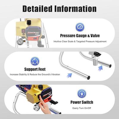Malerzubehör mieten & vermieten - Farbsprühgerät Airless-Farbsprühsystem Hochdruck-Farbsprühgerät Spritzgerät Farbsprühgerät in Elsdorf (Rheinland)