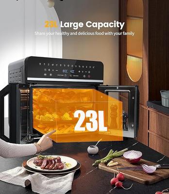 Catering mieten & vermieten - Heißluftfritteuse 23 L Minibackofen Multikocher Dual Zone XXL 1800 W LED-Touchscreen 15 Programme in Elsdorf (Rheinland)